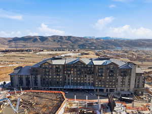 Aerial view of mountains