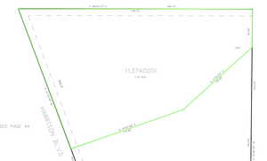 Map / location featuring property parcel outlined