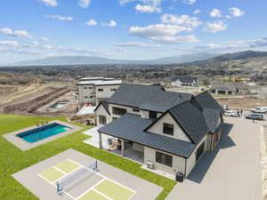 Finished backyard, POOL, and pickleball court are negotiable.