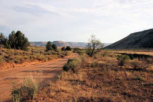 Mountain view with a rural view