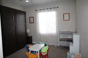 Play room or bedroom with murphy bed.