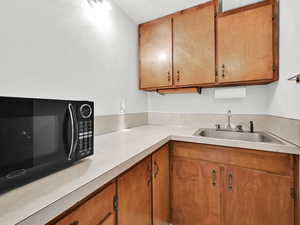 Kitchenette in the basement - could make a wonderful mother-in-law apartment.
