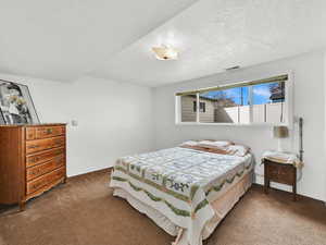 Bedroom 1 in the basement