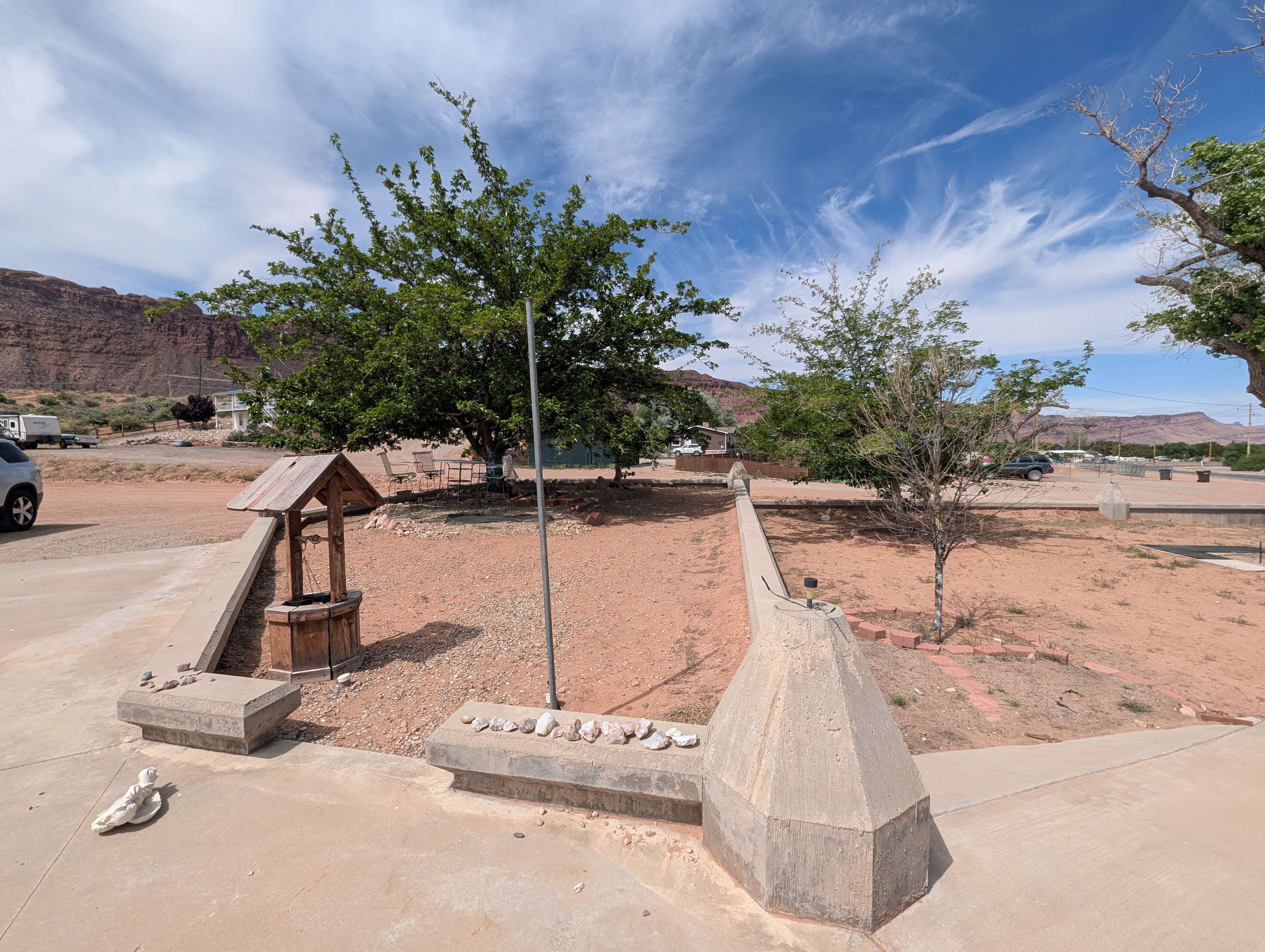 View of community featuring a mountain view