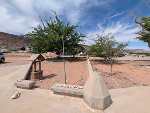 View of community featuring a mountain view