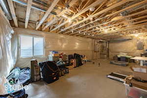 Unfinished basement