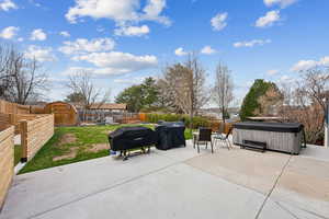 View of patio