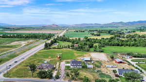 View of rural area featuring a mountainous background
