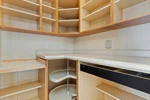 View of storage area