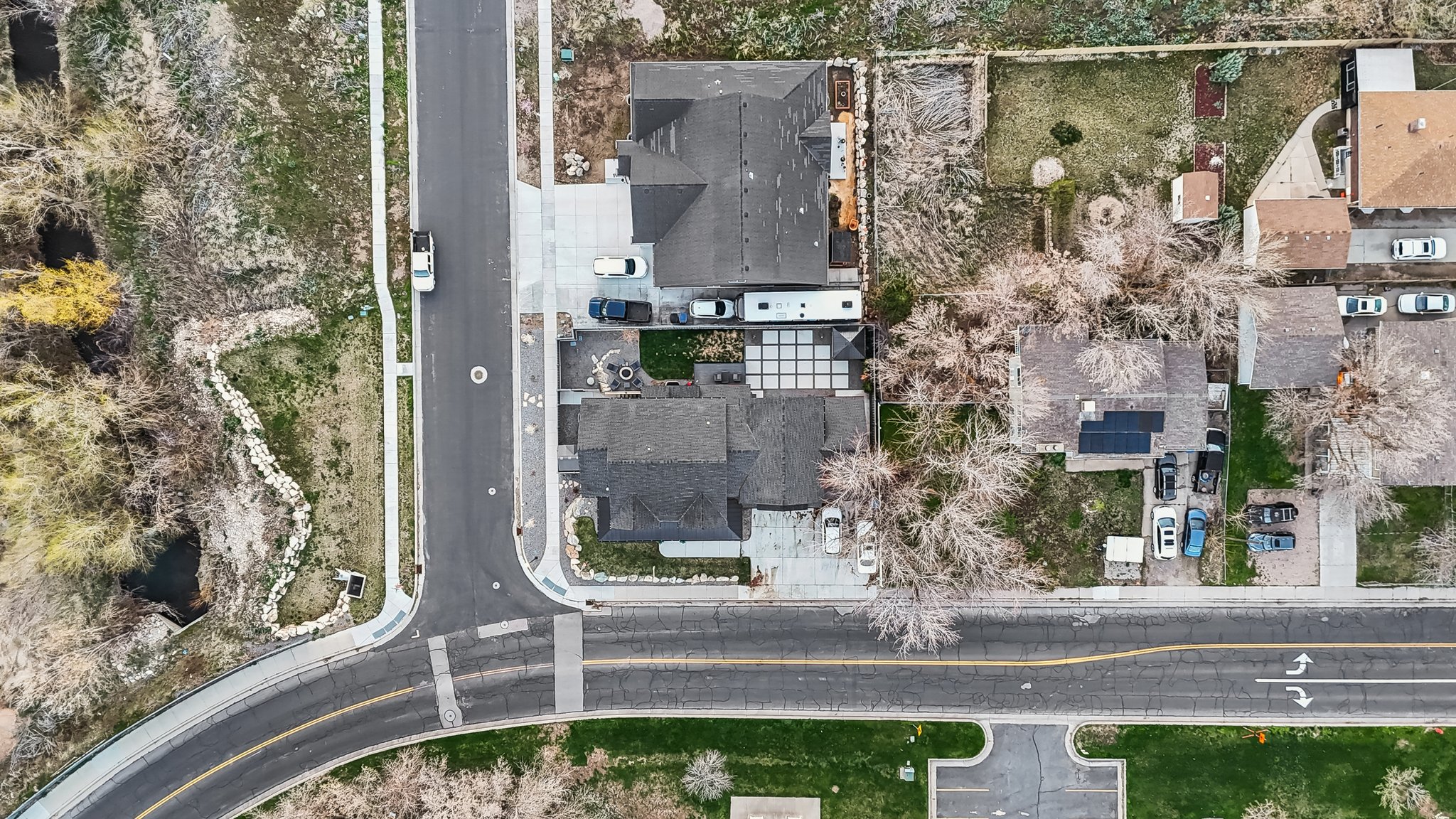 Drone / aerial view