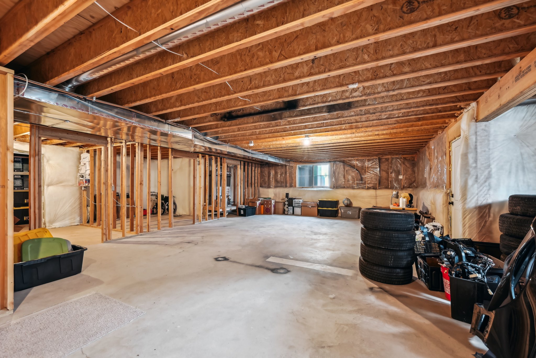 View of basement