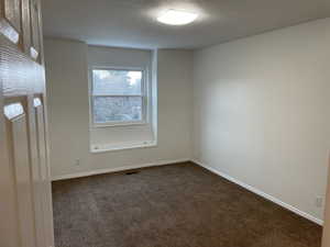 Bedroom with window seat.