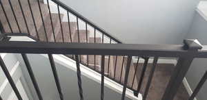 View of stairs