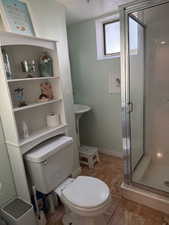 basement 3/4 bath