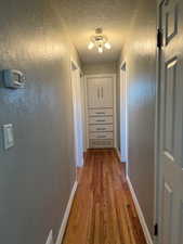 Hallway with cupboards