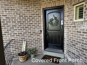Entry and front porch