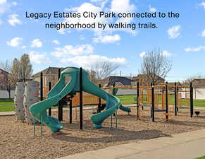 City Park connected to the neighborhood by walking trails