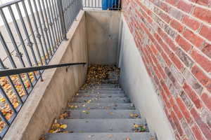 Separate basement entrance