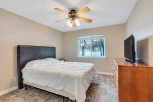 Main floor features two bedrooms plus a primary suite