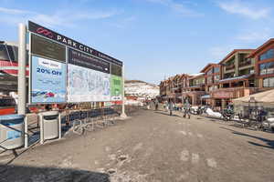 Base Area at Canyons Ski Resort