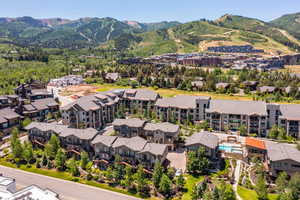Drone / aerial view of mountains