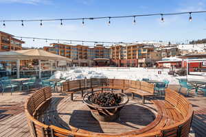 Base Area at Canyons Ski Resort