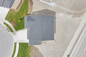 View from above of property