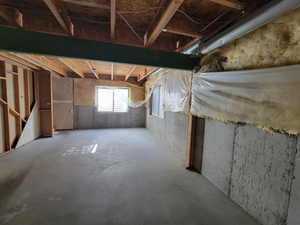 View of basement