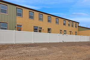 View of property with fence private yard