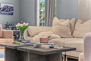 View of living area