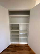 View of closet