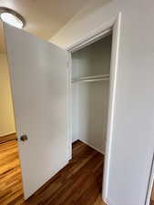 View of closet