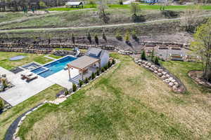 Drone / aerial view