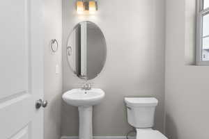 Bathroom featuring toilet