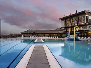 Traverse Mountain pool