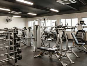 Traverse Mountain workout room
