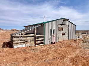 View of outdoor structure featuring an outdoor structure