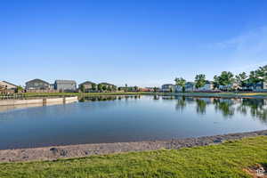 Property view of water featuring a residential view