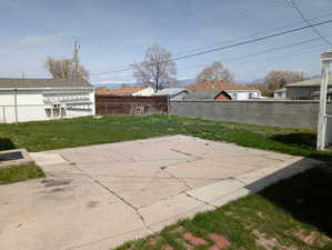 concrete patio