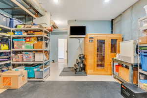 View of storage area