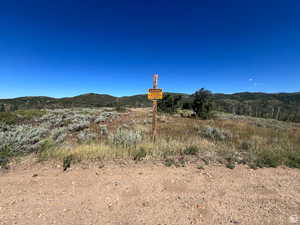 View of mountain feature