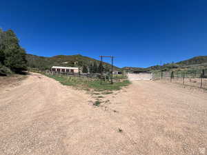 Exterior space with a rural view