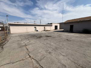 Rear view of property