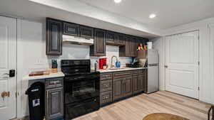 Basement apartment Kitchen