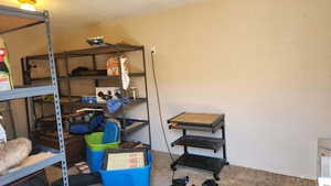 View of storage area