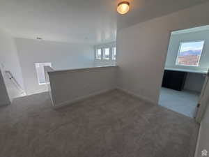 Loft area at top of stairs