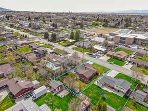 Drone / aerial view featuring a residential view