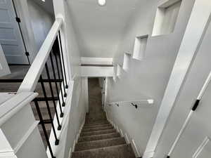 View of stairway