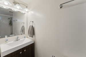 Mother-in-law space full bathroom