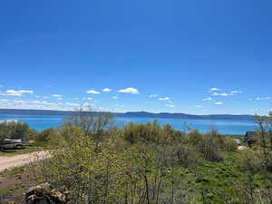 Property view of water featuring a mountain view